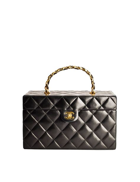 chanel vintage cosmetic bags|chanel makeup bag 2020.